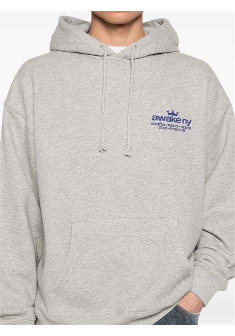 good everywhere pullover hoodie man grey AWAKE NY | AWK-SP26-HD001HE